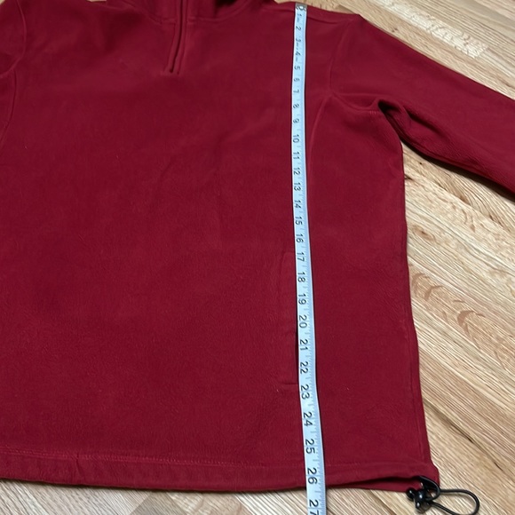 Croft & Barrow fleece pullover. Size Large. - Picture 7 of 8